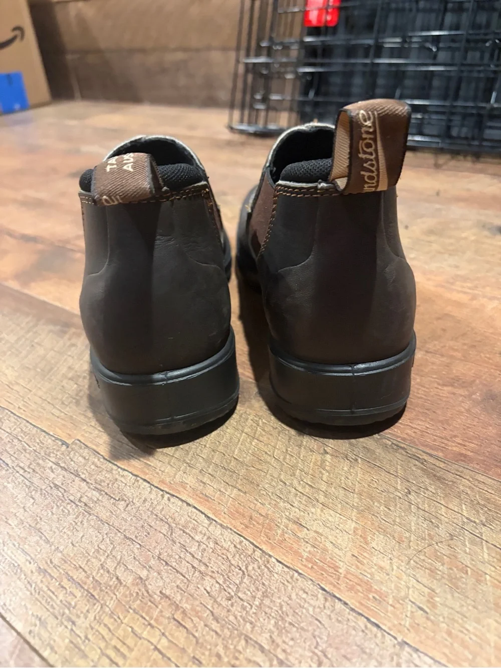 Blundstone Leather Chukka Boots - Dark Brown